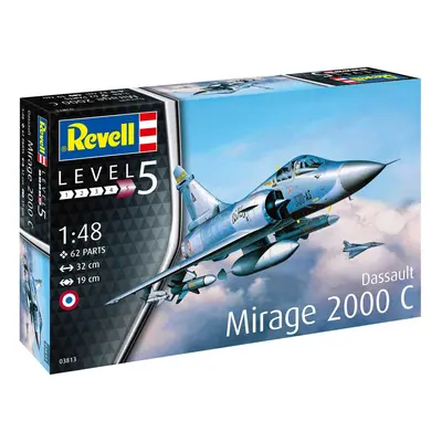 Plastic ModelKit letadlo 03813 - Dassault Mirage 2000C (1:48)