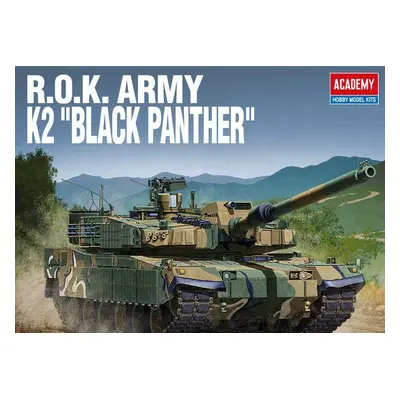 Model Kit tank 13511 - ROK ARMY K2 BLACK PANTHER (1:35)