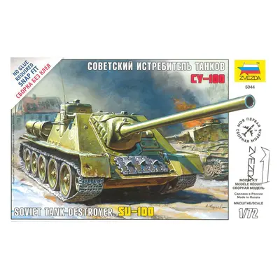 Snap Kit military 5044 - Soviet Tank Destroyer SU-100 (1:72)