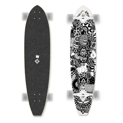 Longboard Street Surfing CUT KICKTAIL 36” Rumble Jungle