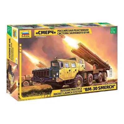 Model kit military 5072 - Multiple Rocket launch system "SMERCH" (1:72)