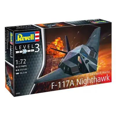 Plastic modelky letadlo 03899 - Lockheed Martin F-117A Nighthawk Stealth Fighter (1:72)