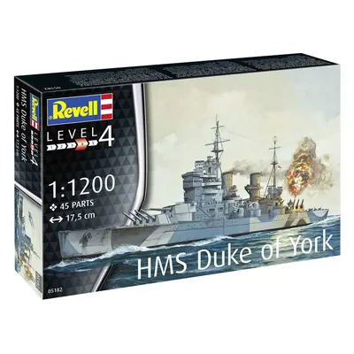 Plastic ModelKit loď 05182 - HMS Duke of York (1:1200)