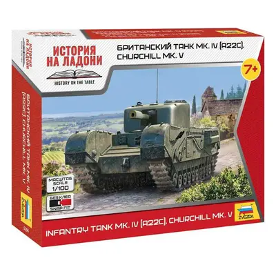 Wargames (WWII) tank 6294 - Churchill (1:100)