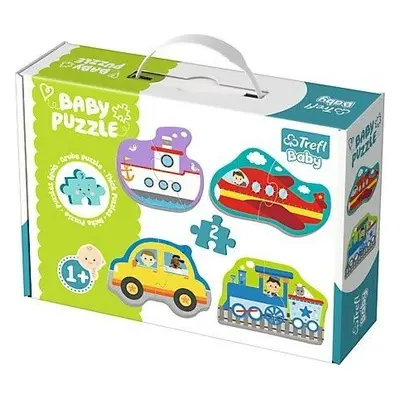 Trefl Baby Puzzle transportní vozidla