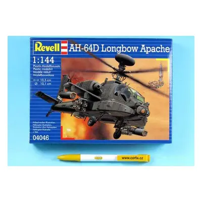 Plastic modelky vrtulník 04046 - AH-64D Longbow Apache (1: 144)