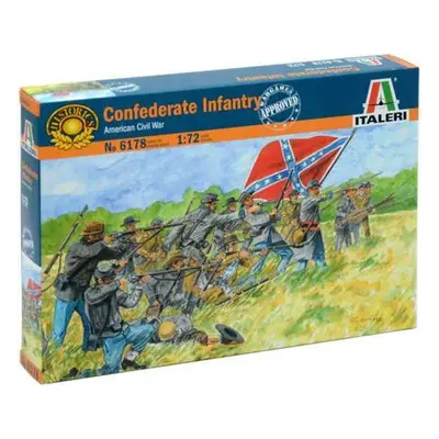 Model Kit figurky 6178 - CONFEDERATE Infantry (AMERICAN CIVIL WAR) (1:72)