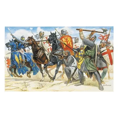 Model Kit figurky 6009 - Crusaders (XIth CENTURY) (1:72)