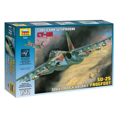 Model Kit letadlo 7227 - SU-25 (1:72)