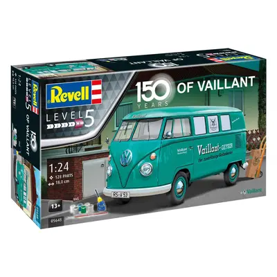 Gift-Set auto 05648 - 150 roky Vaillant (VW T1 Bus) (1:24)