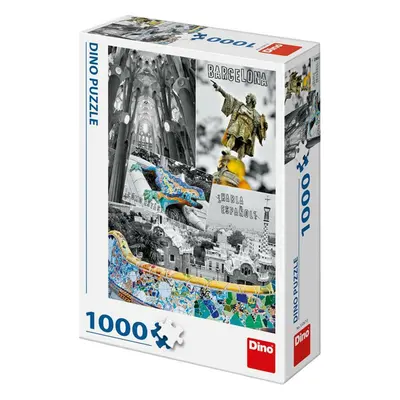 Dino BARCELONA - koláž 1000 Puzzle