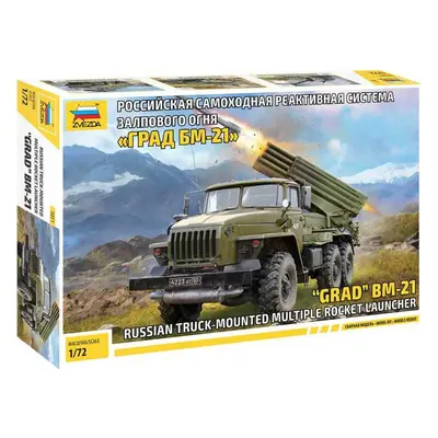 Model Kit military 5051 - BM-21 Grad 1 Rocket Launcher (1:72)