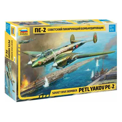 Model Kit letadlo 7283 - Petlyakov Pe-2 (1:72)