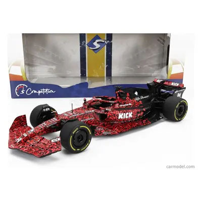 1:18 ALFA ROMEO F1 TEAM X BOOGIE ART CAR BLACK 2023