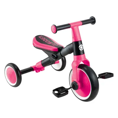 Globber dětské odrážedlo tříkolové - Learning Trike - Fuchsia Pink