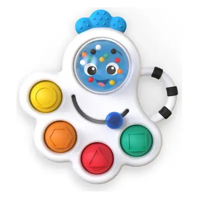 BABY EINSTEIN Hračka senozorická chrastítko a kousátko Opus 's Shape Pops ™ 3m +