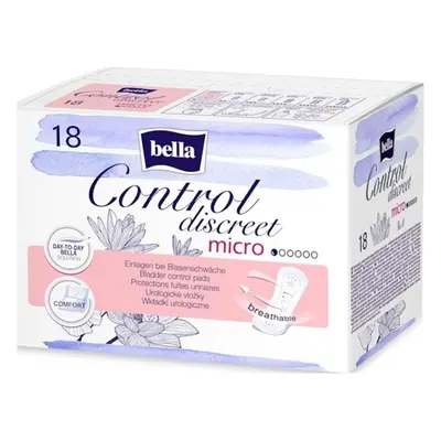 BELLA Inkontinenční vložky Control Discreet Micro á 18 ks