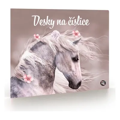 Desky na číslice kůň romantic