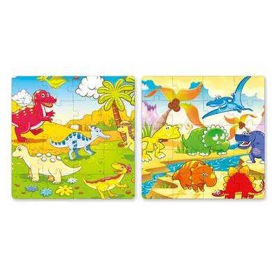 Puzzle magnetické - dinosauři