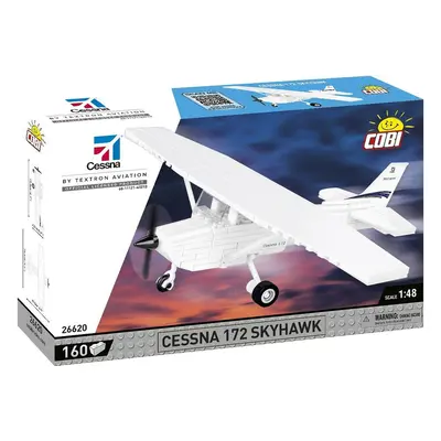 Cobi Cessna 172 Skyhawk-bílá, 1:48, 160 k