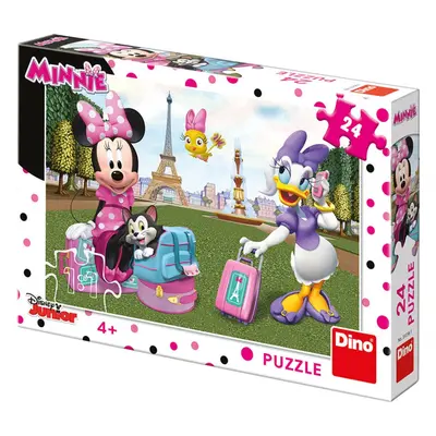 Dino MINNIE V Paříži 24 Puzzle