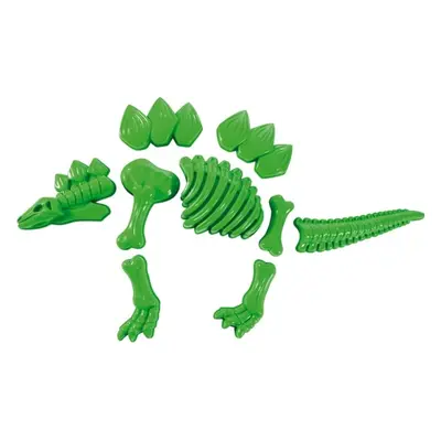 EDUPLAY Stegosaurus zelený set formiček na písek