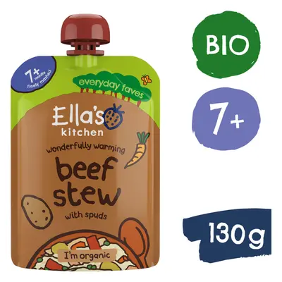 Ella's Kitchen BIO Dušené hovězí maso s bramborami (130 g)