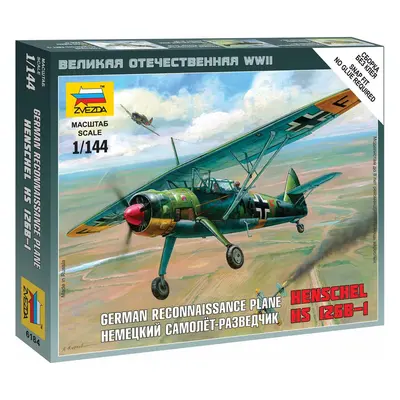 Wargames (WWII) letadlo 6184 - Henschel HS-126b (1: 144)