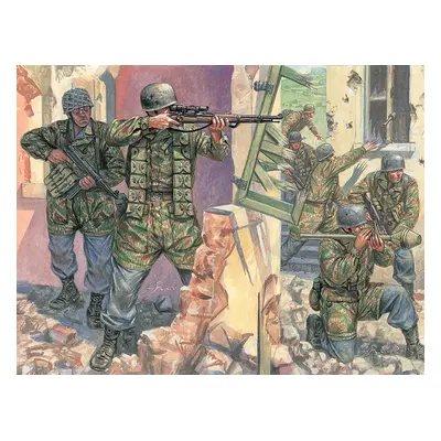 Model Kit figurky 6045 - WWII - GERMAN Paratroopers (1:72)