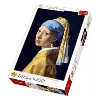 Trefl Puzzle 1000 Art Collection - Dívka s perlovou náušnicí