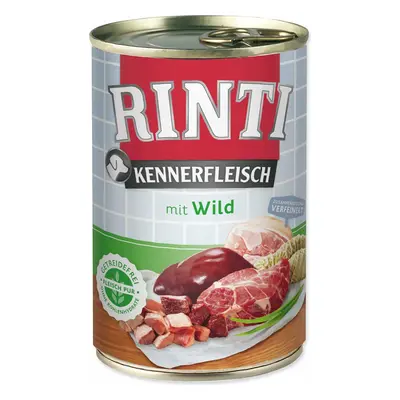 Konzerva Rinti Kennerfleisch Adult zvěřina 400g