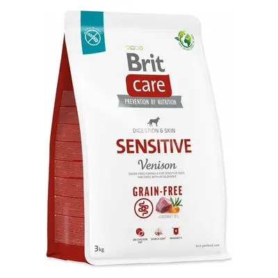 Krmivo Brit Care Dog Grain-free sensitive Venison 3kg