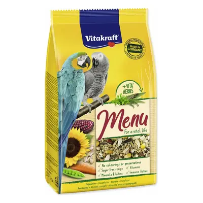 Krmivo Vitakraft Vital Menu velký papoušek 1kg