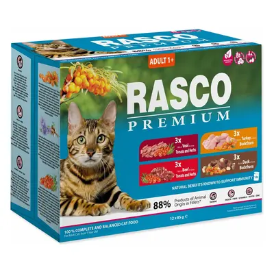 Kapsička Rasco Premium Adult Multi 12x85g