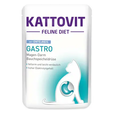 Kapsička Kattovit Gastro kachna 85g