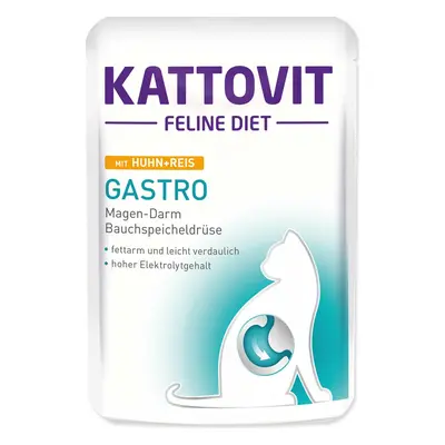 Kapsička Kattovit Gastro kuře a rýže 85g