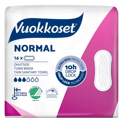 VUOKKOSET Vložky Normal (14 ks)