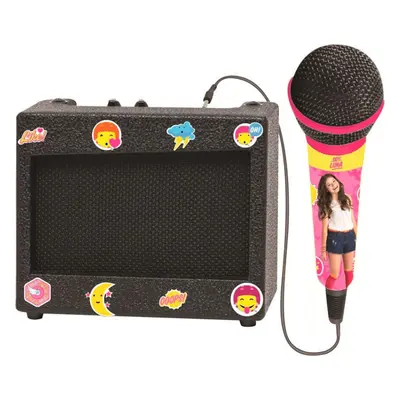 Přenosný karaoke set s mikrofonem Soy Luna