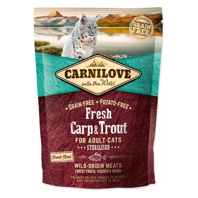 Krmivo Carnilove Cat Fresh Sterilized Carp & Trout 0,4kg