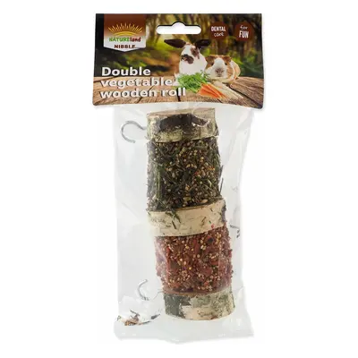 Pochoutka Nature Land Nibble válec dva druhy zeleniny 160g