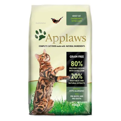 Krmivo Applaws Dry Cat Chicken with Lamb 400g