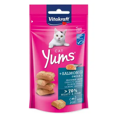 Pochoutka Vitakraft Cat Yums losos 40g