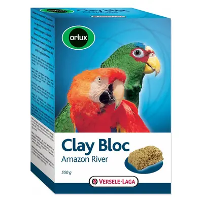 Blok Versele-Laga jílový Clay Bloc Amazon River pro větší papoušky 550g