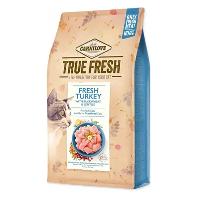 Krmivo Carnilove Cat True Fresh Turkey 0,34kg