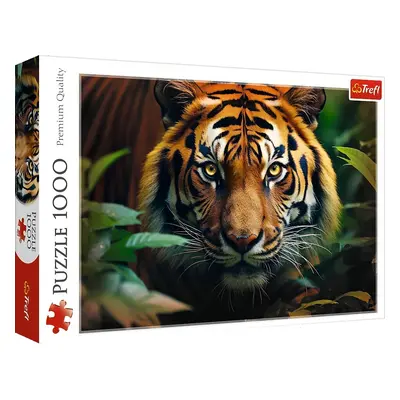 Trefl Puzzle 1000 - Divoký tygr