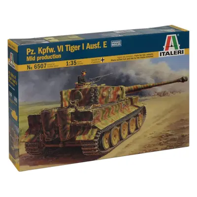 Model Kit tank 6507 - Pz.Kpfw.VI TIGER I Ausf.E mid production (1:35)