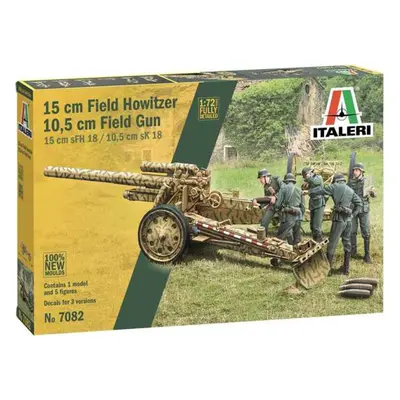 Model Kit military 7082 - 15 cm Field Howitzer / 10,5 cm Field Gun (1:72)