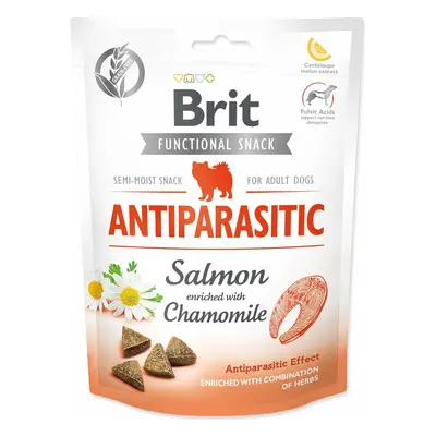 Pochoutka Brit Care Dog Functional Snack Antiparasitic losos 150g