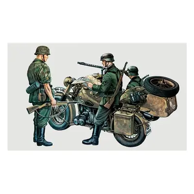 Model Kit military 0315 - BMW R75 with Sidecar (1:35)