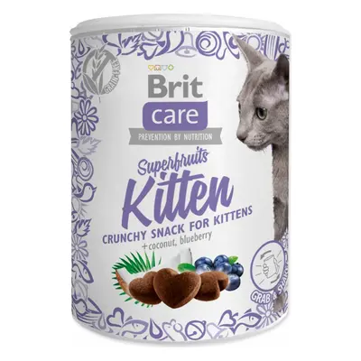 Pochoutka Brit Care Cat Snack Superfruits Kitten 100g